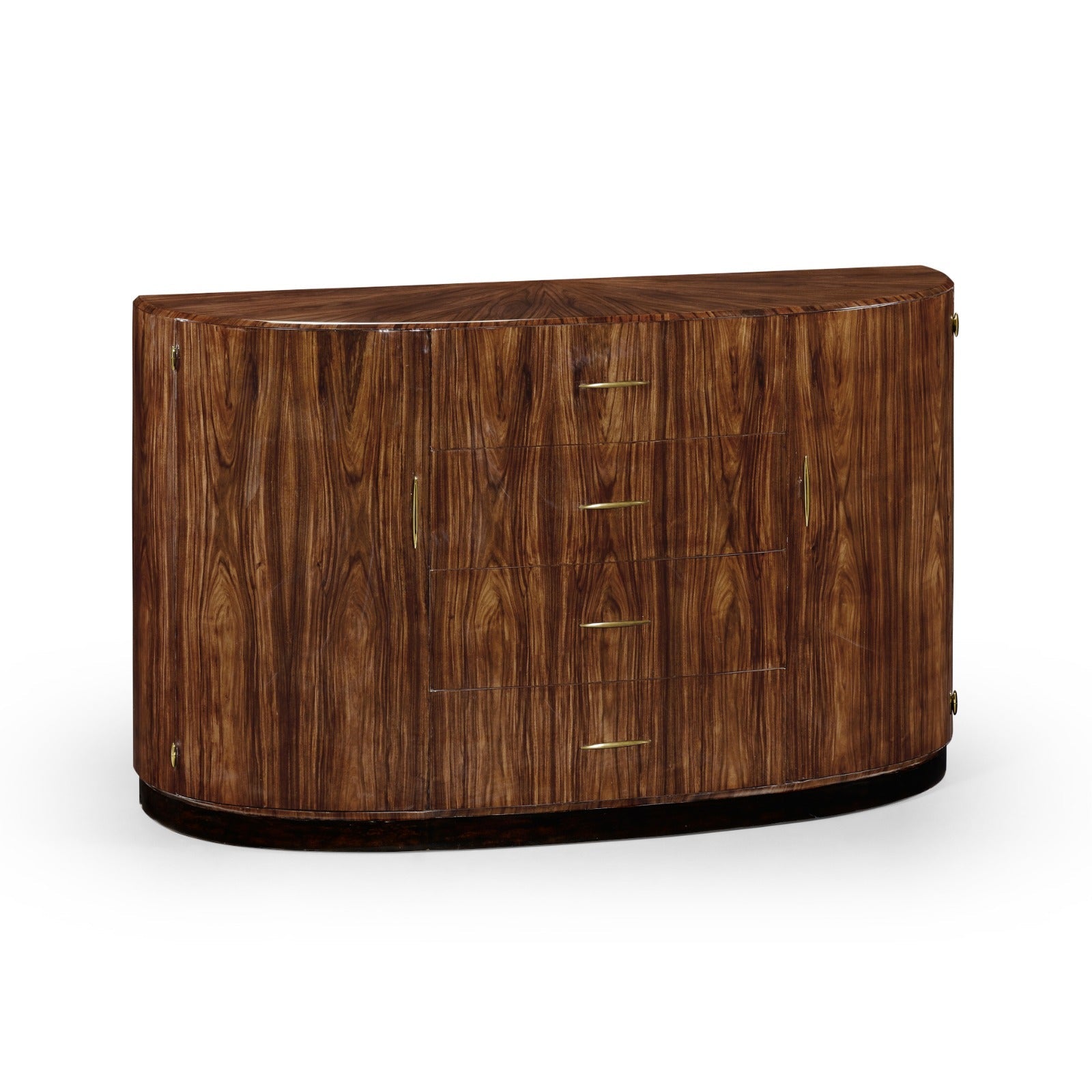Jonathan Charles Demilune Sideboard Rosewood - Satin