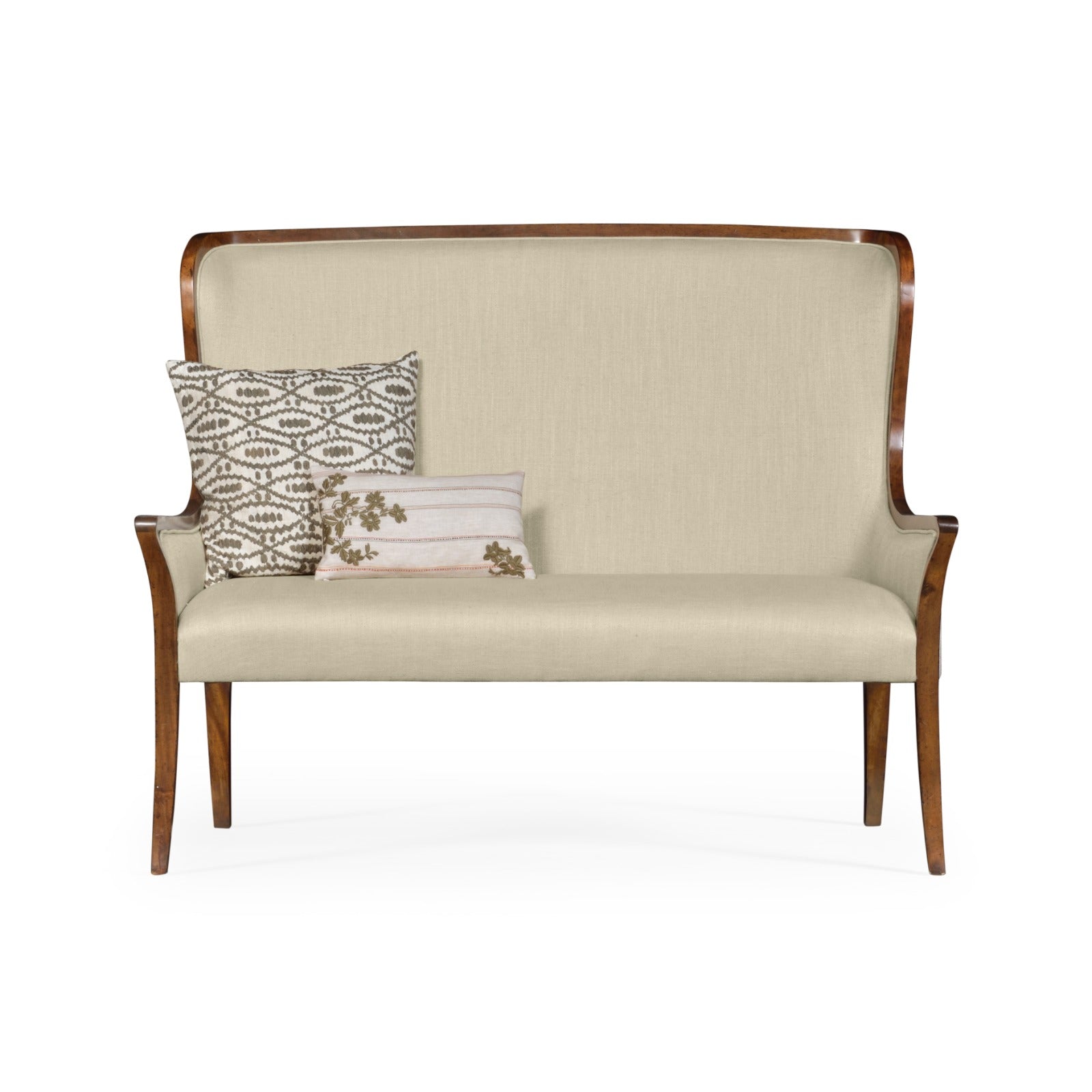 Jonathan Charles Loveseat Monarch with Curved Back - Antwerp