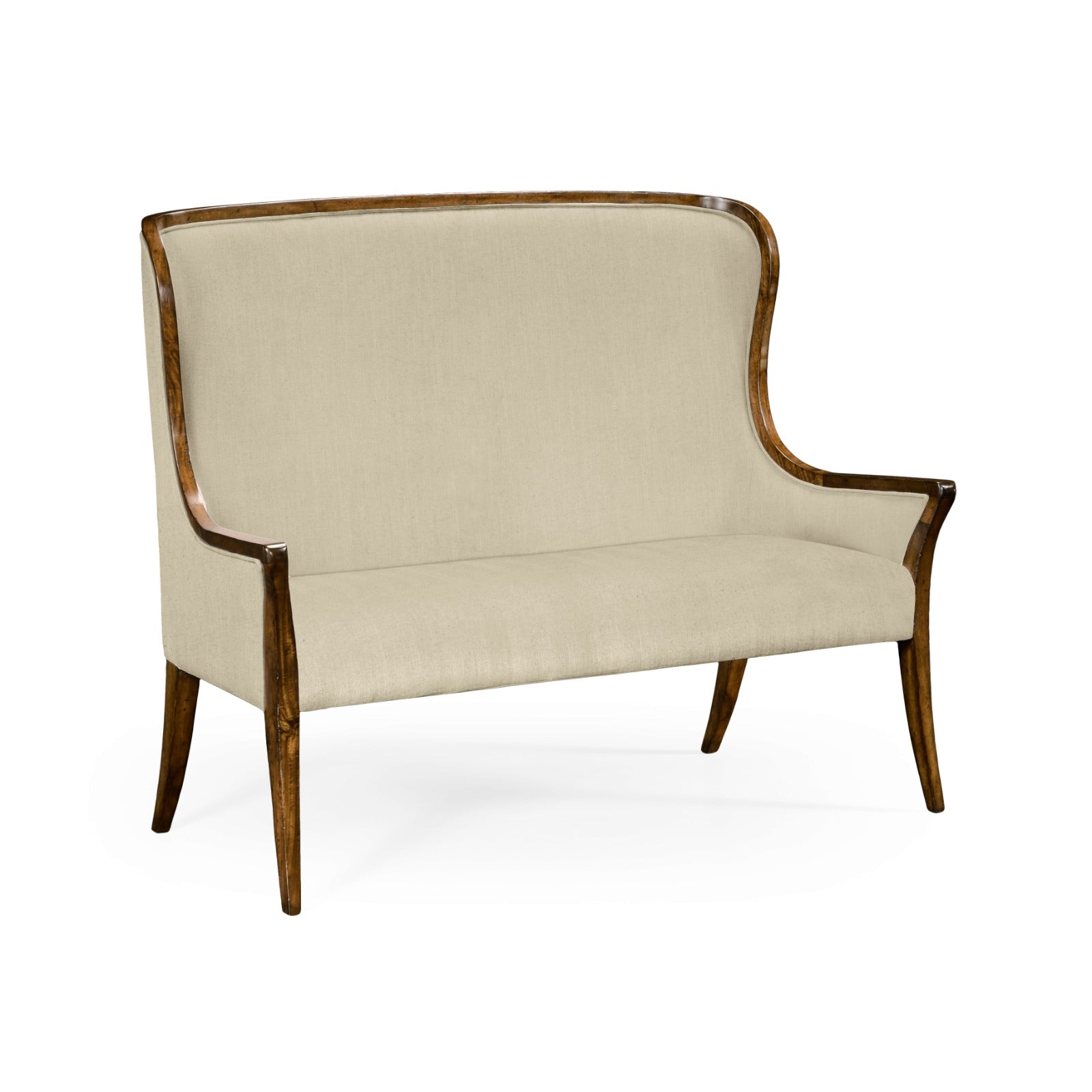 Jonathan Charles Loveseat Monarch with Curved Back - Antwerp