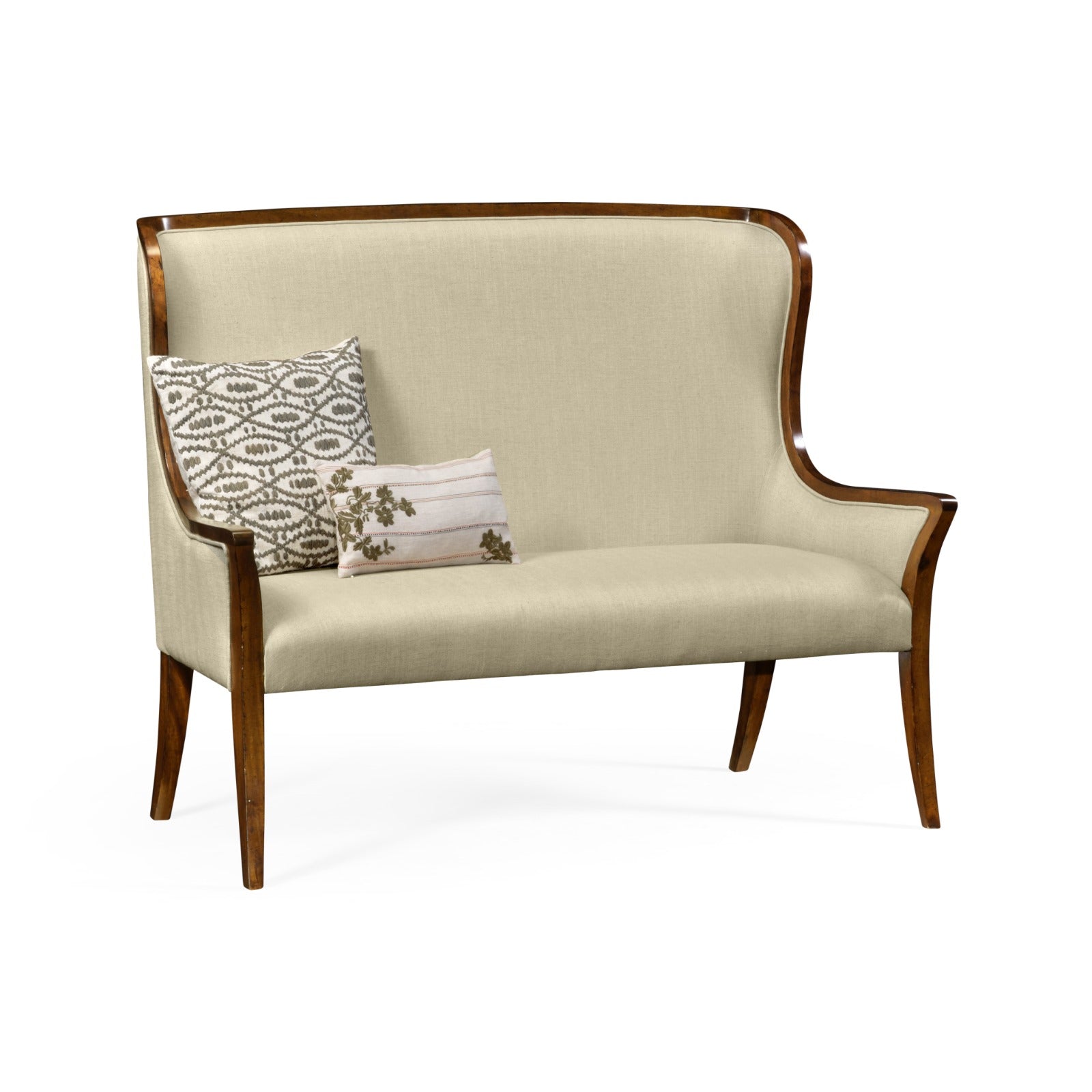 Jonathan Charles Loveseat Monarch with Curved Back - Antwerp
