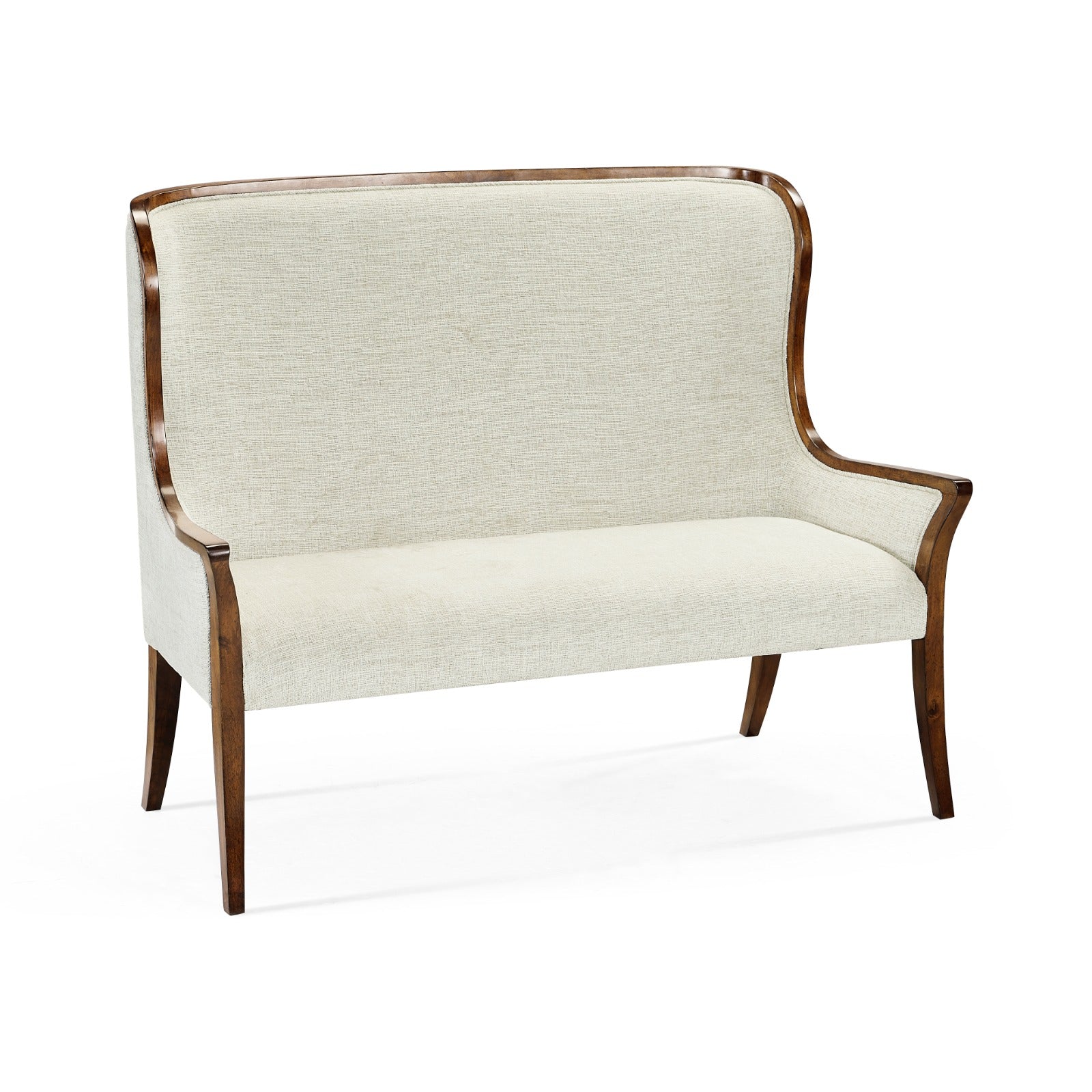 Jonathan Charles Loveseat Monarch with Curved Back - Shambala