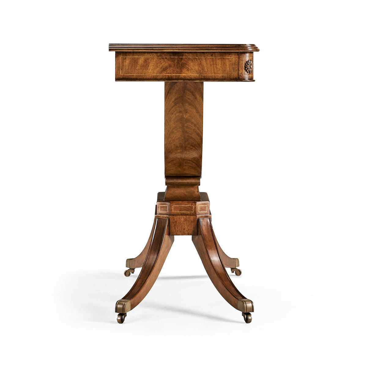 Jonathan Charles Large Console Table Biedermeier on Castors