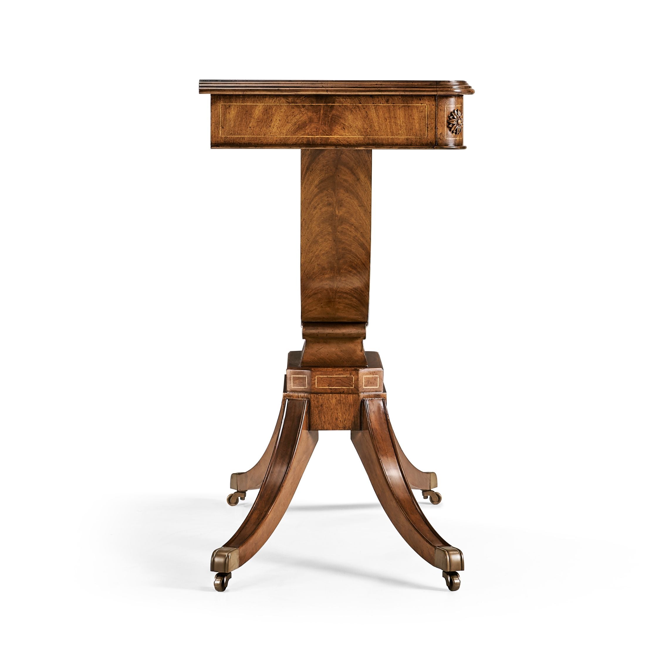 Jonathan Charles Large Console Table Biedermeier on Castors