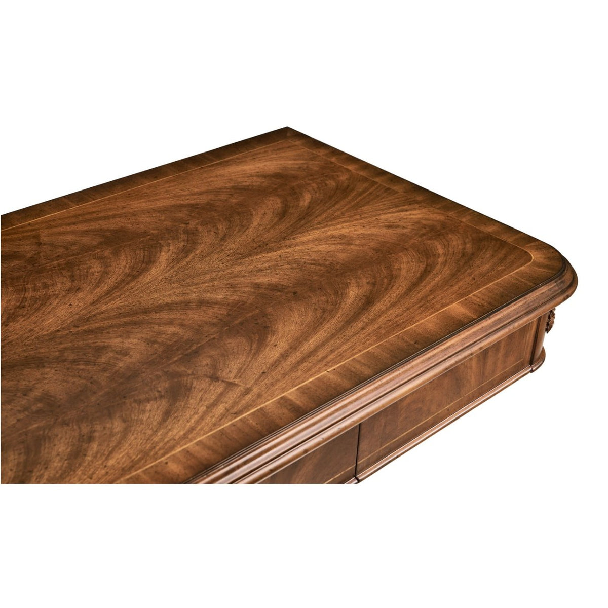 Jonathan Charles Large Console Table Biedermeier on Castors