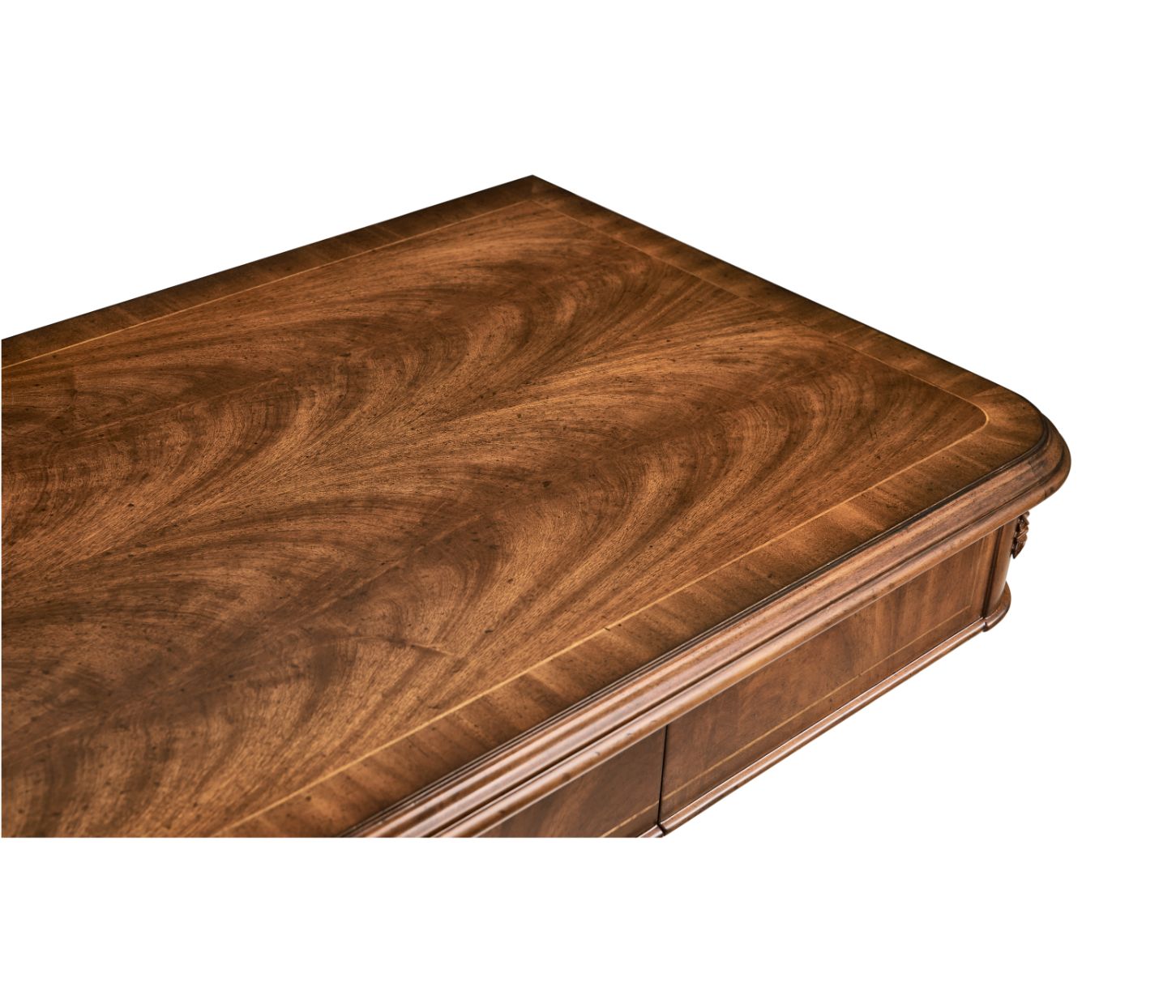 Jonathan Charles Large Console Table Biedermeier on Castors
