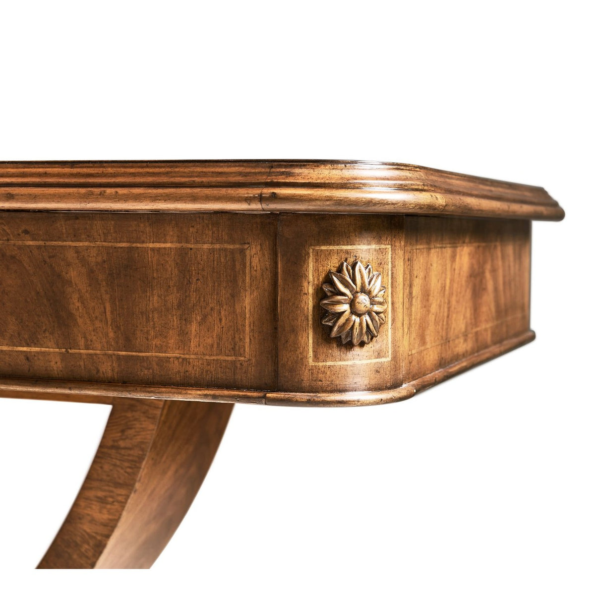 Jonathan Charles Large Console Table Biedermeier on Castors