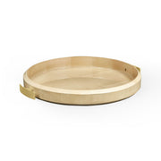 Jonathan Charles Round Serving Tray Art Deco
