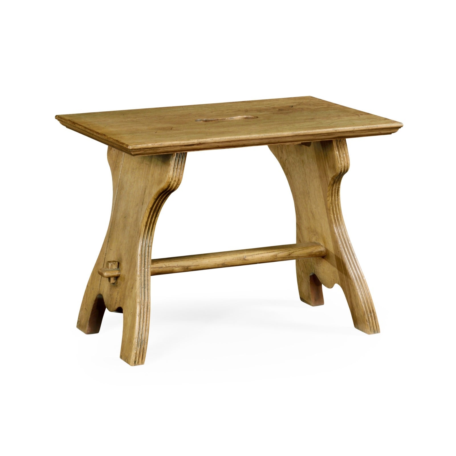 Jonathan Charles Natural Oak Tavern Stool
