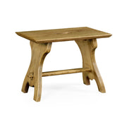 Jonathan Charles Natural Oak Tavern Stool