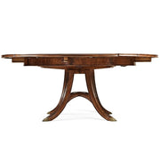 Jonathan Charles Mahogany Round Extending Dining Table 150 - 187cm