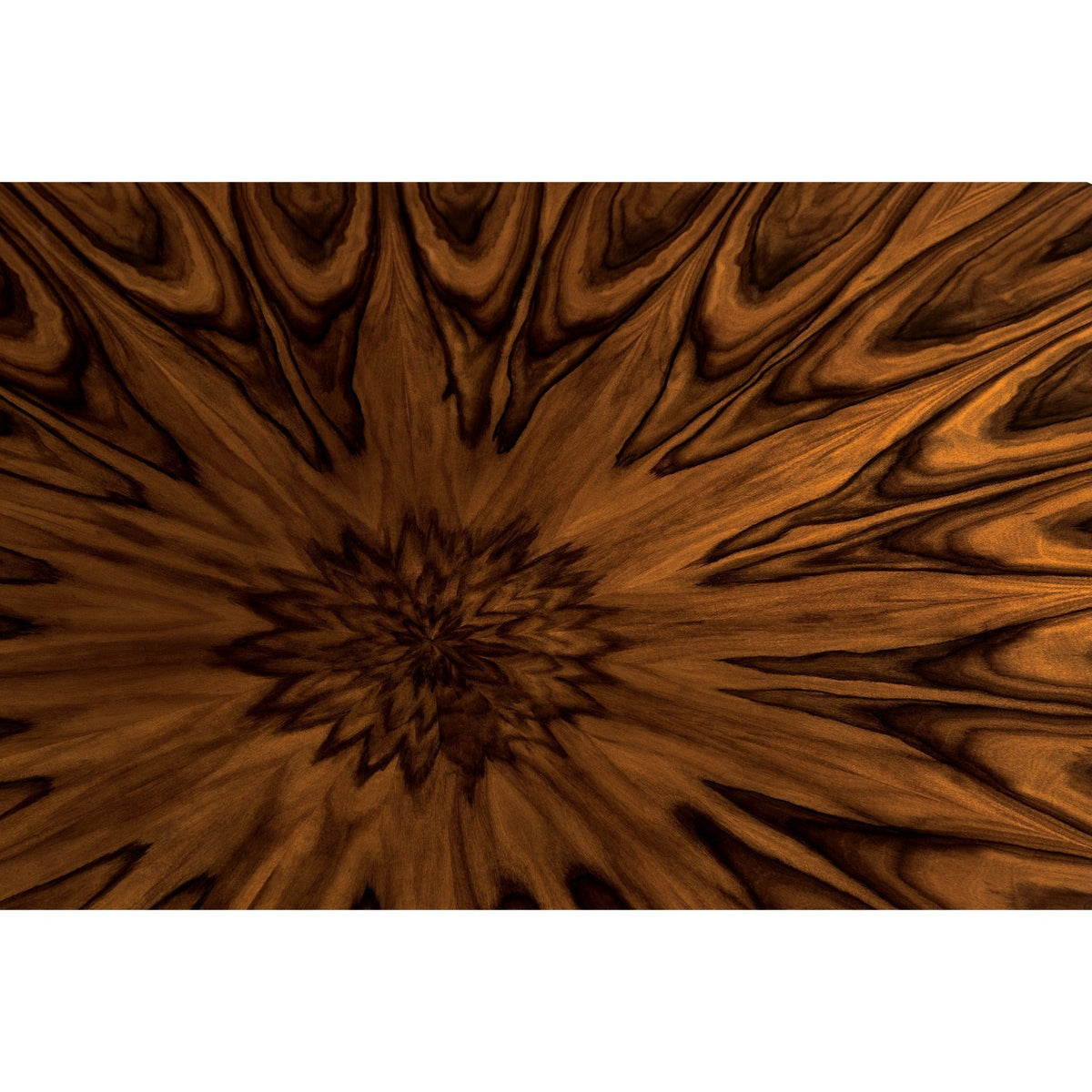 Jonathan Charles 54" Art Deco High Lustre Round Dining Table