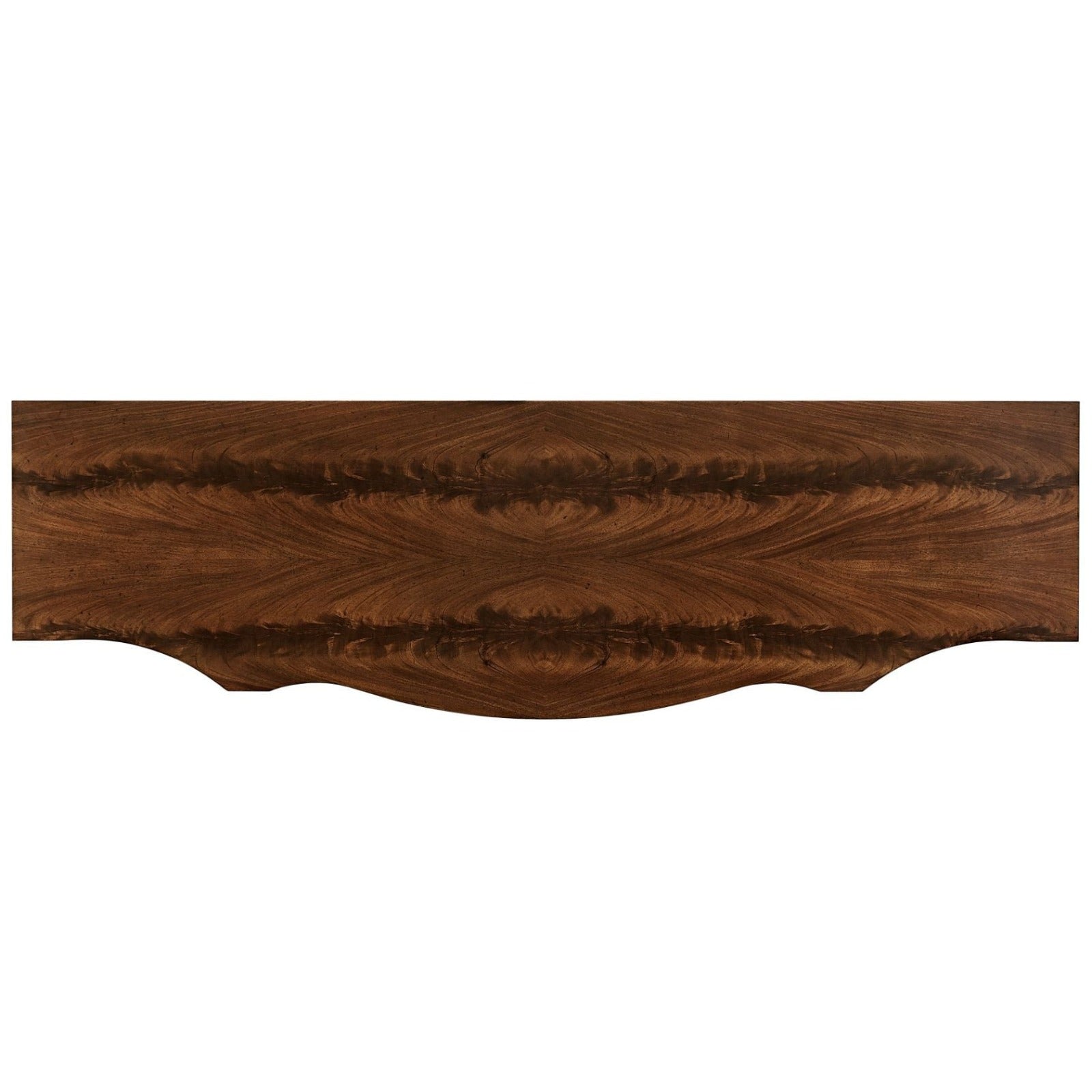 Jonathan Charles Buckingham Serpentine Mahogany Sideboard