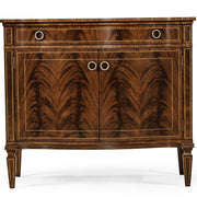 Jonathan Charles Bowfront Mahogany Cabinet