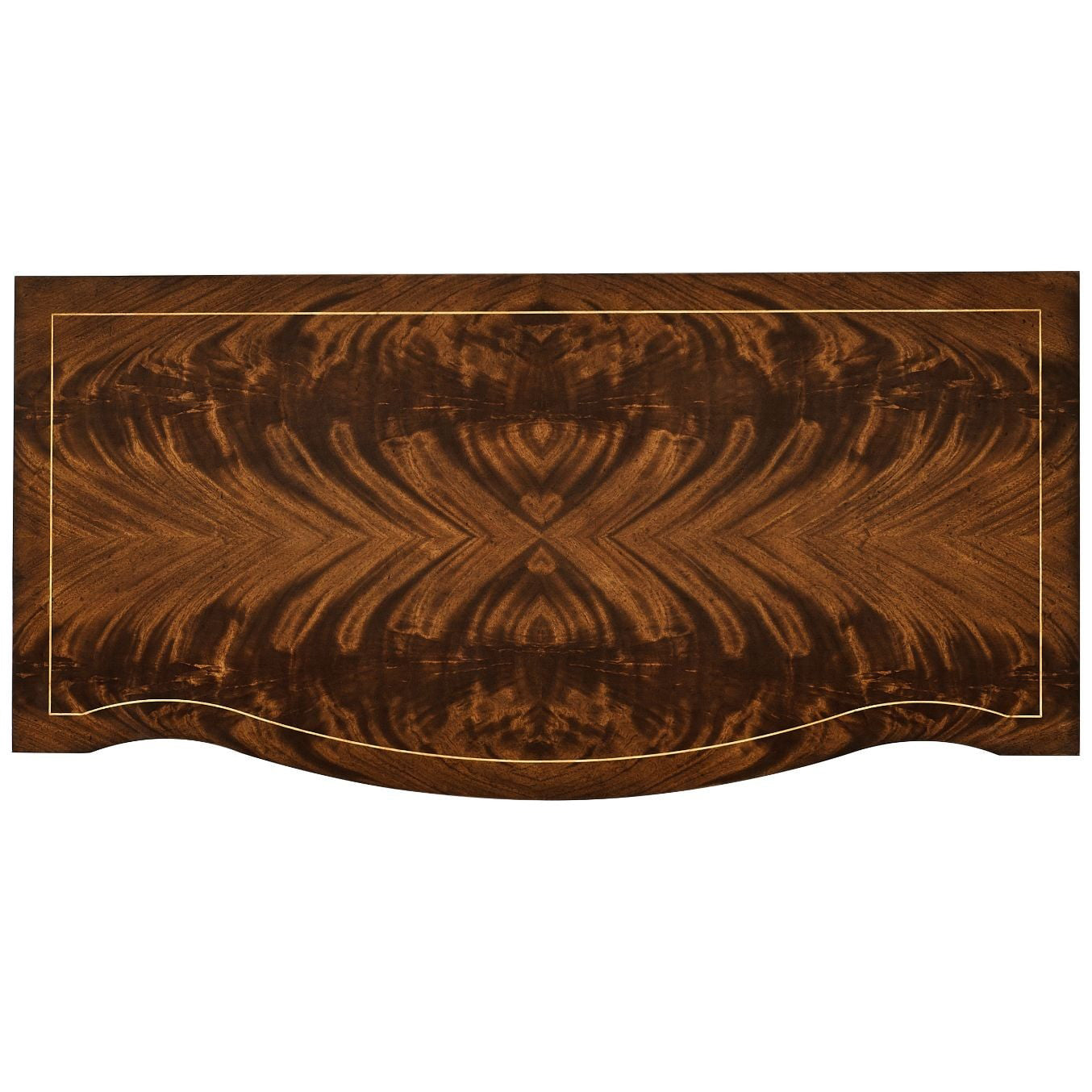 Jonathan Charles Bowfront Mahogany Cabinet