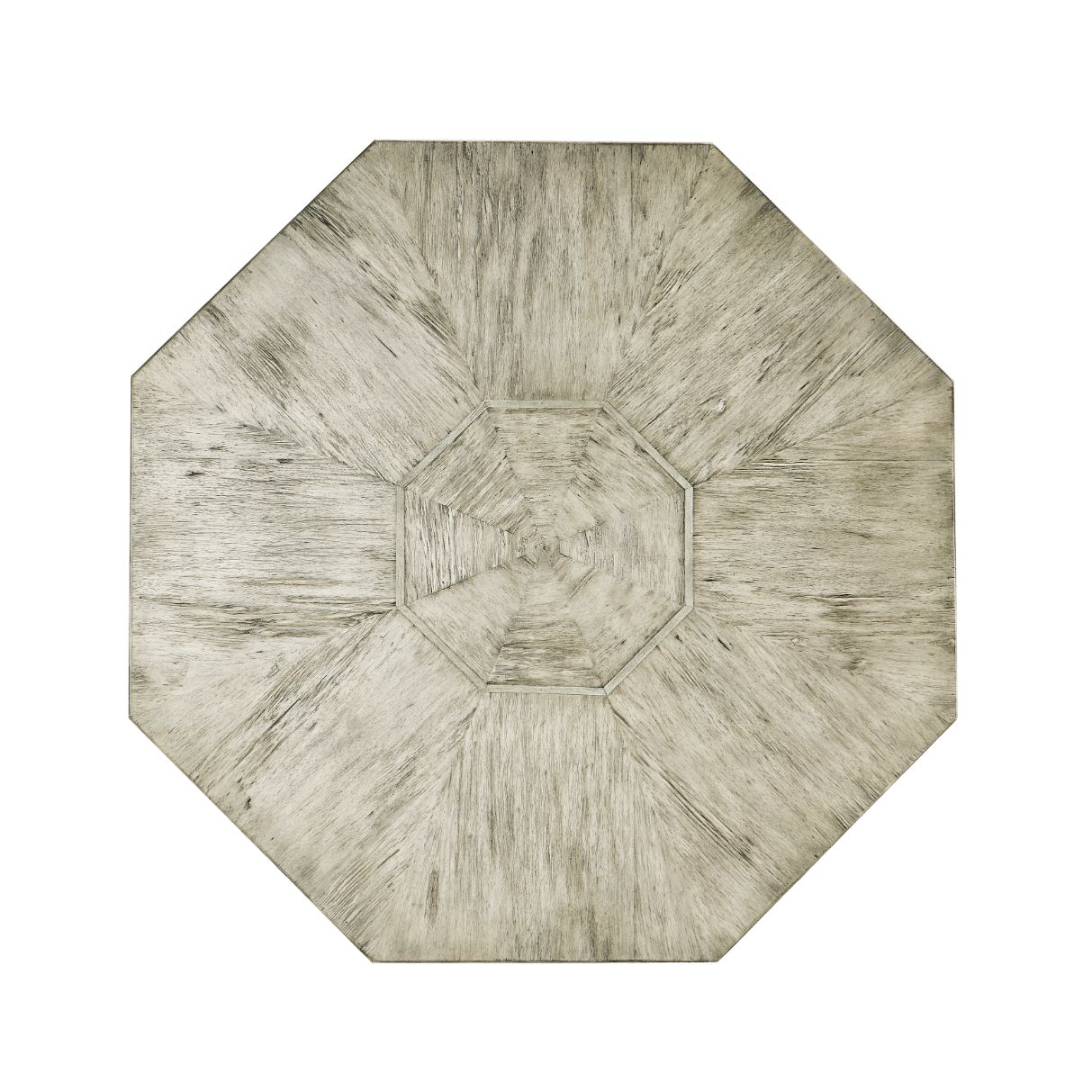 Jonathan Charles Octagonal Centre Table Rustic in Rustic Grey