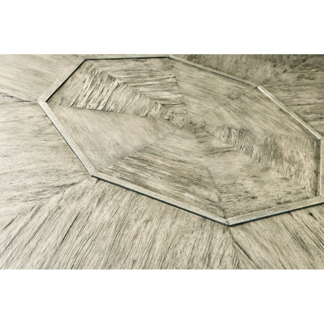 Jonathan Charles Octagonal Centre Table Rustic in Rustic Grey