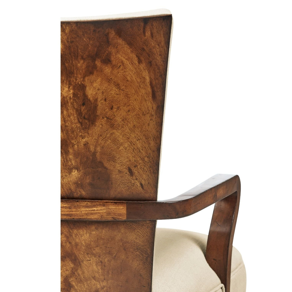 Jonathan Charles Dining Armchair Biedermeier in Walnut - Antwerp