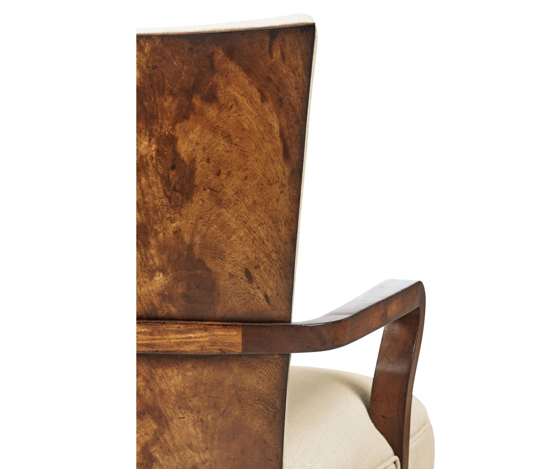 Jonathan Charles Dining Armchair Biedermeier in Walnut - Antwerp
