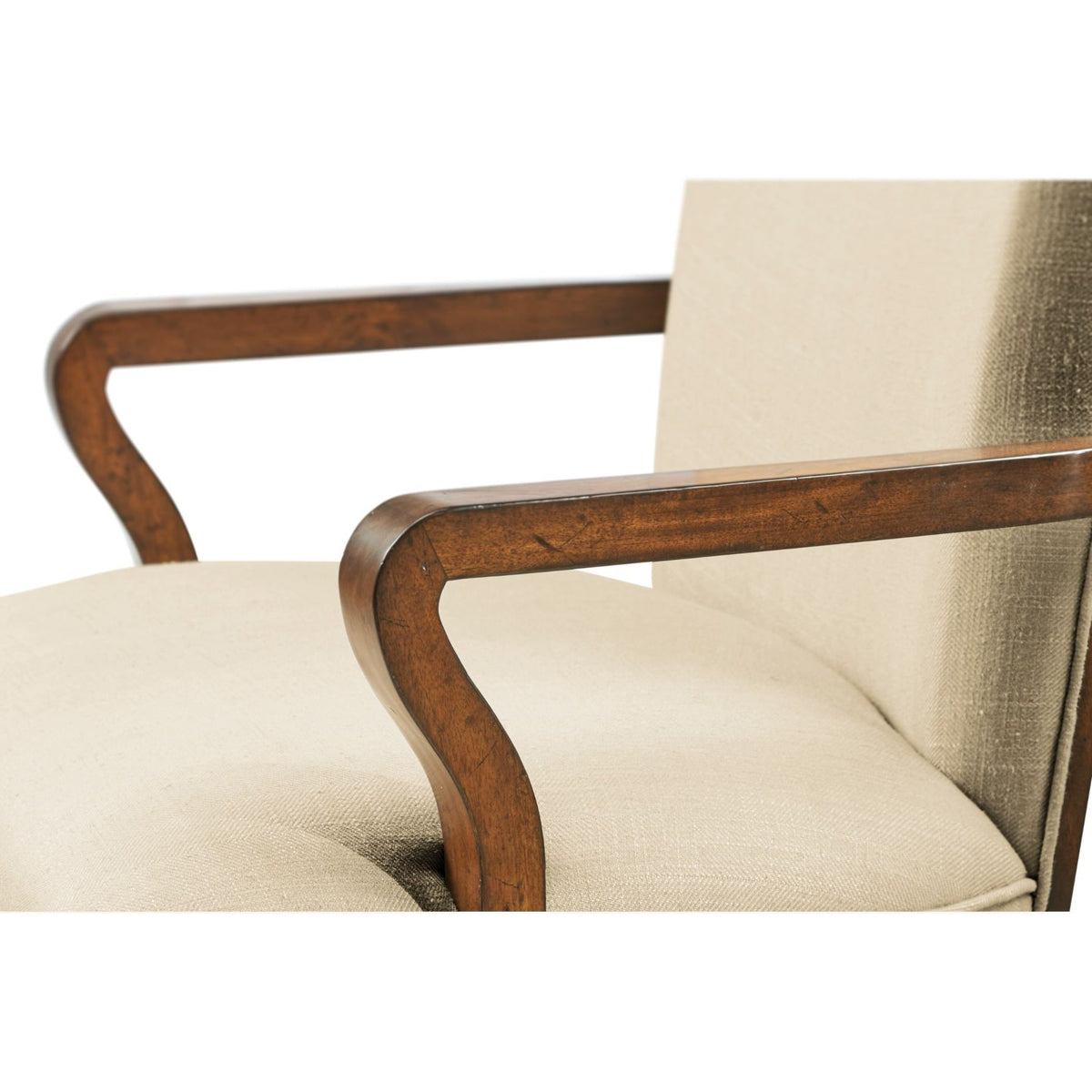 Jonathan Charles Dining Armchair Biedermeier in Walnut - Antwerp