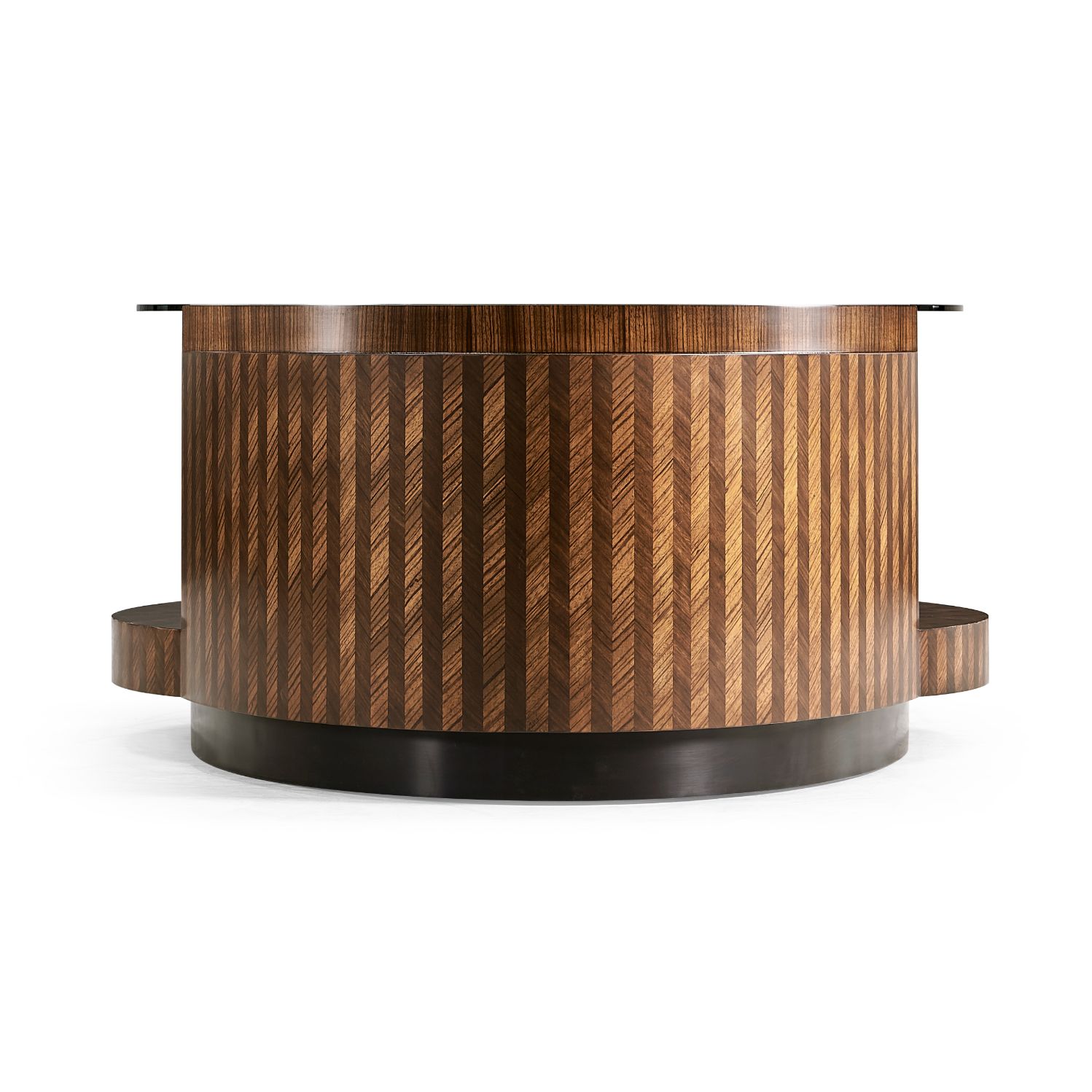 Jonathan Charles Feather Inlay Coffee Table