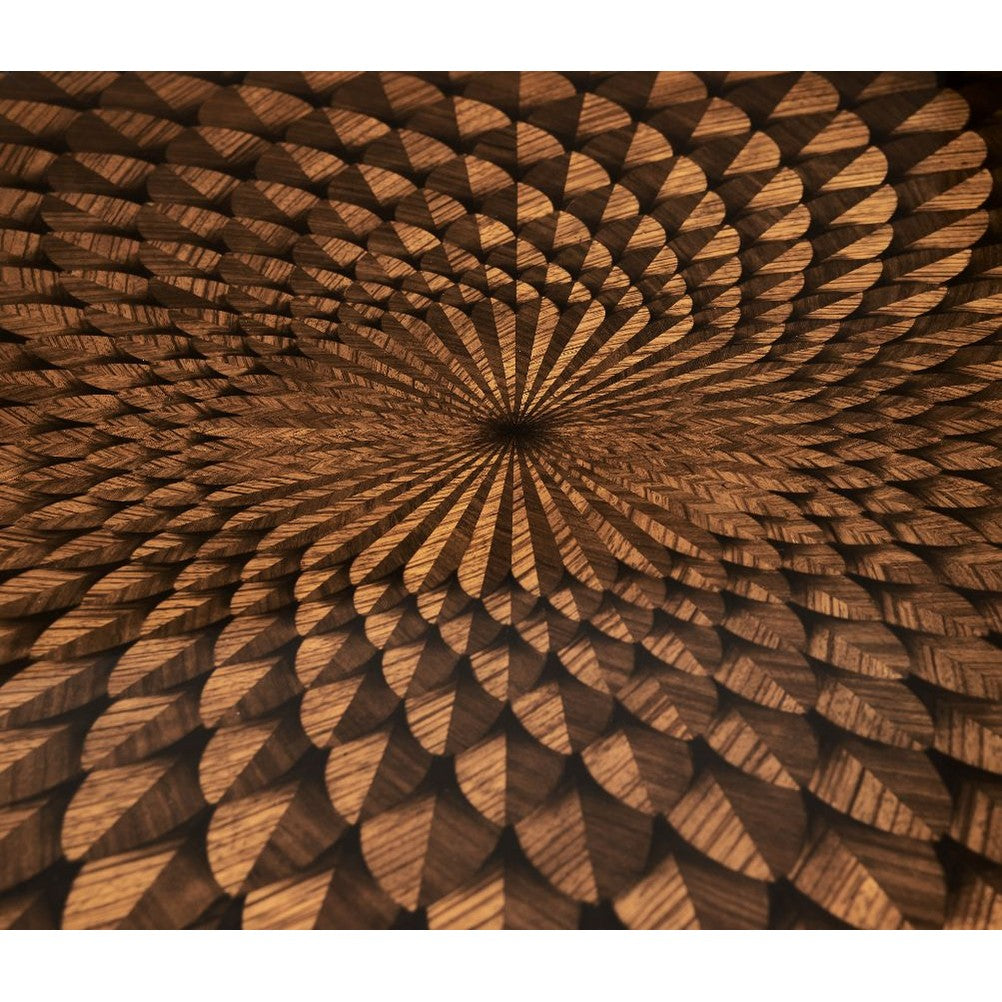 Jonathan Charles Feather Inlay Coffee Table