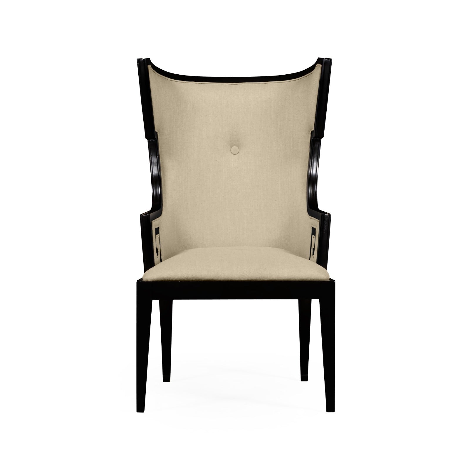 Jonathan Charles Dining Armchair Greek Revival Painted Black - Antwerp