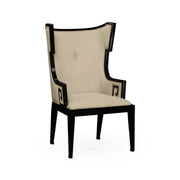 Jonathan Charles Dining Armchair Greek Revival Painted Black - Antwerp