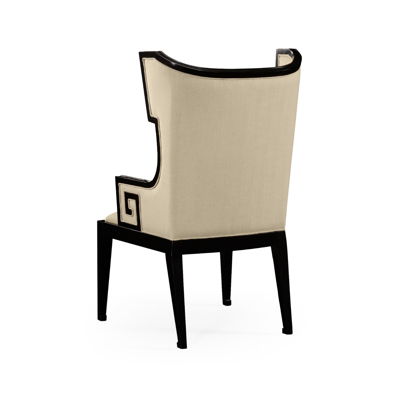 Jonathan Charles Dining Armchair Greek Revival Painted Black - Antwerp