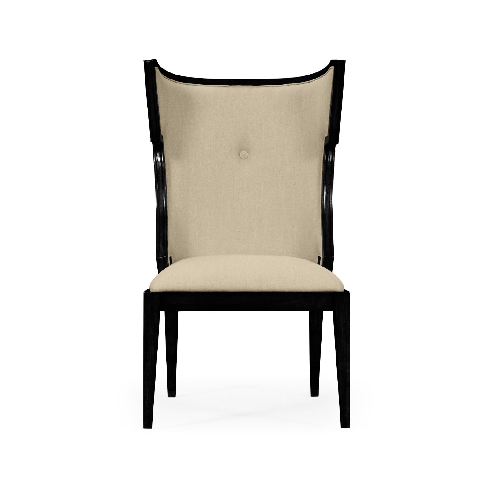Jonathan Charles Dining Chair Greek Revival Painted Black - Antwerp