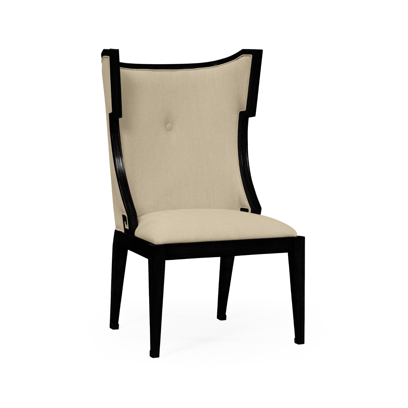 Jonathan Charles Dining Chair Greek Revival Painted Black - Antwerp