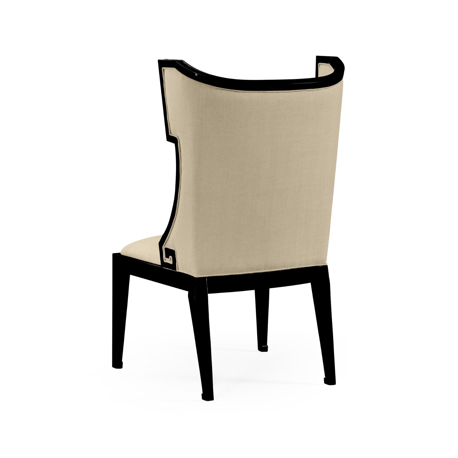 Jonathan Charles Dining Chair Greek Revival Painted Black - Antwerp