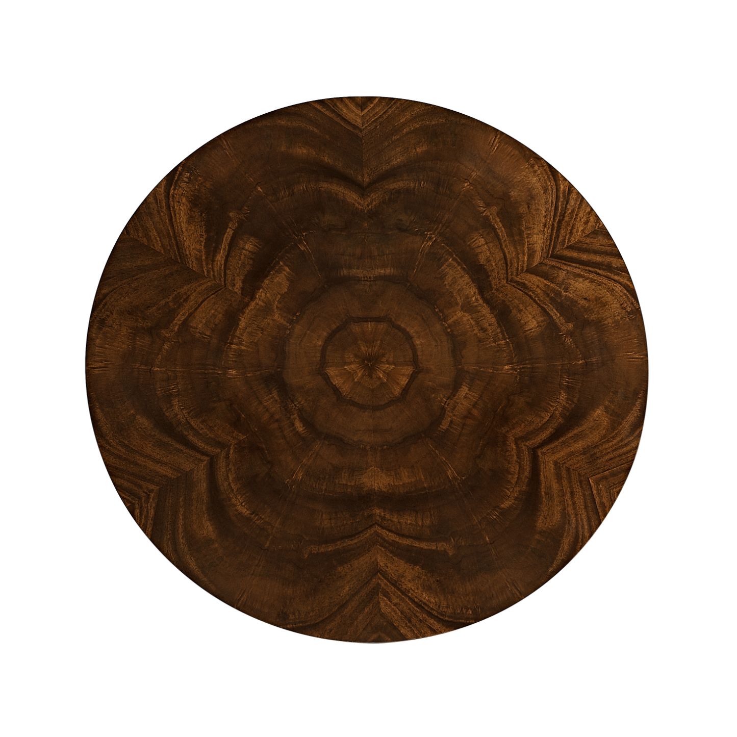 Jonathan Charles Mahogany Centre Table with Gilded Lions Paw Feet