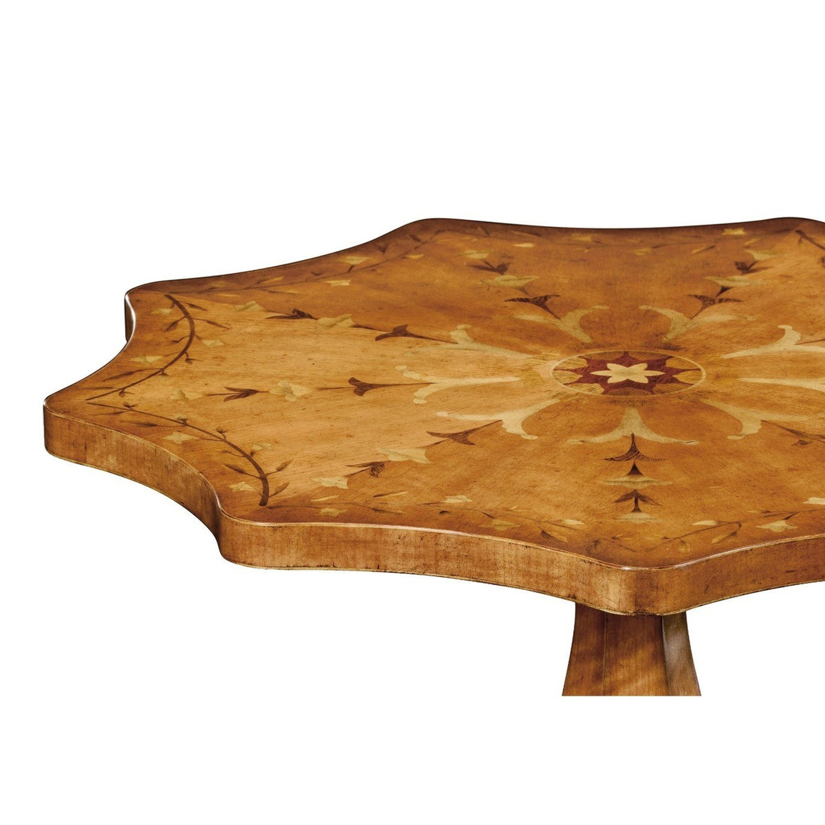 Jonathan Charles Nine Sided Lamp Table Sheraton