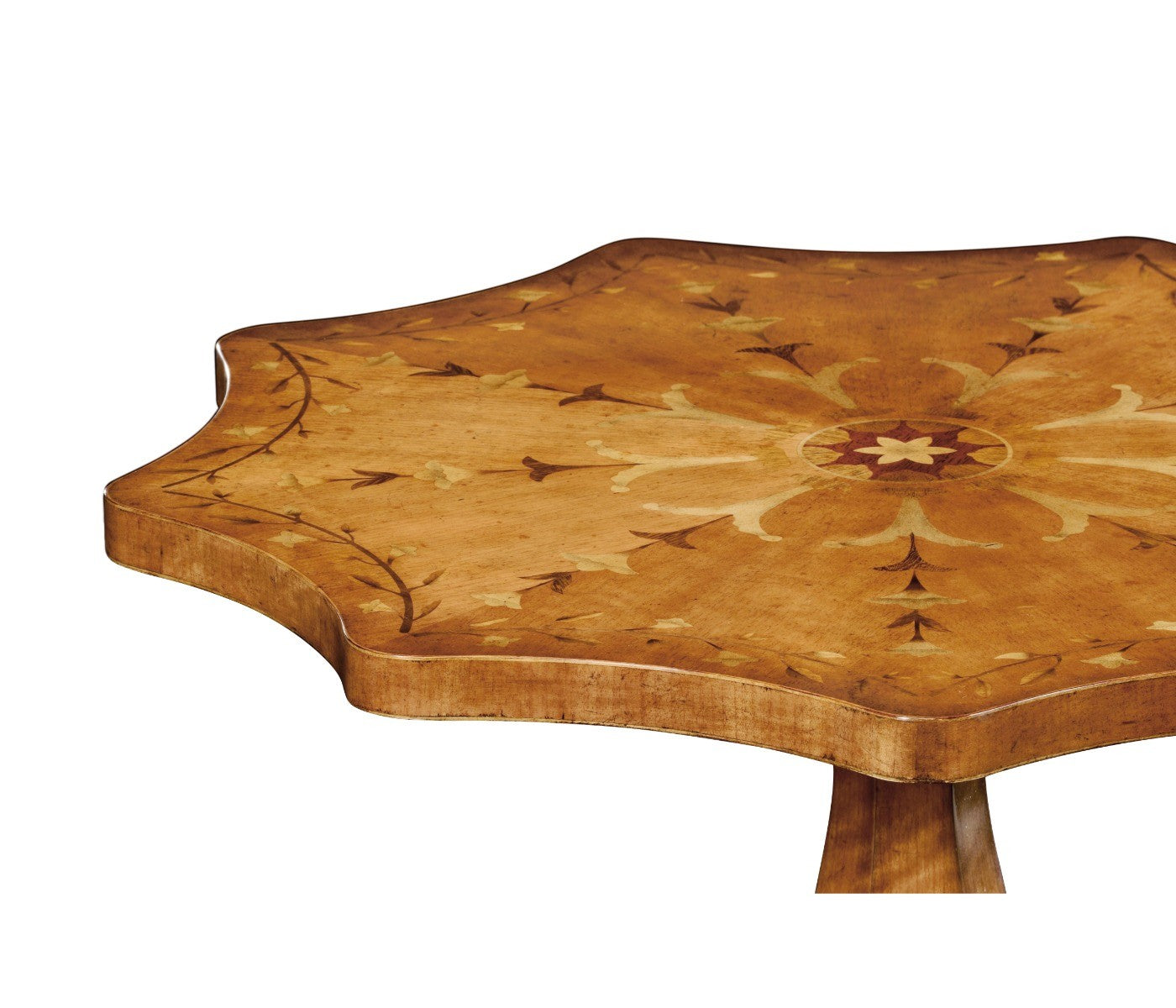 Jonathan Charles Nine Sided Lamp Table Sheraton