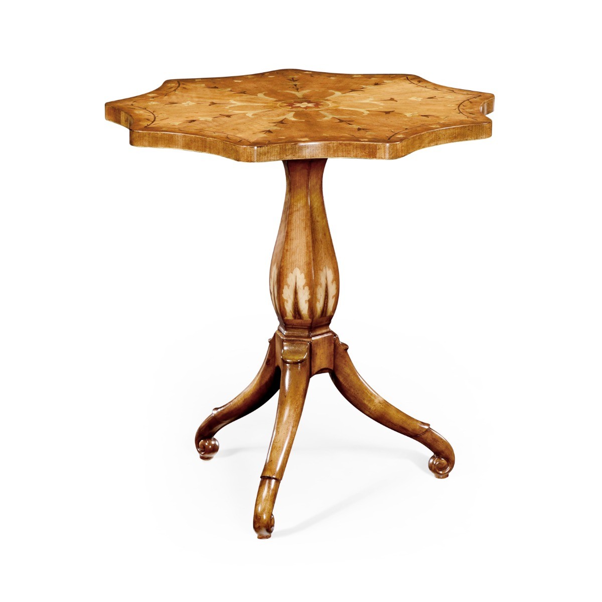 Jonathan Charles Nine Sided Lamp Table Sheraton