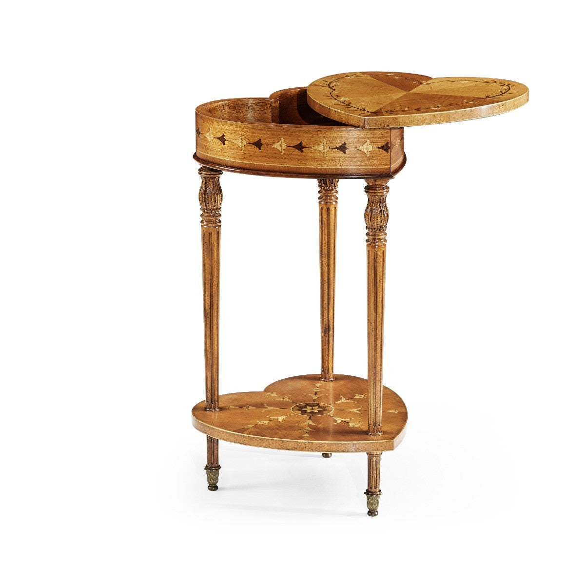 Jonathan Charles Side Table Sheraton Heart