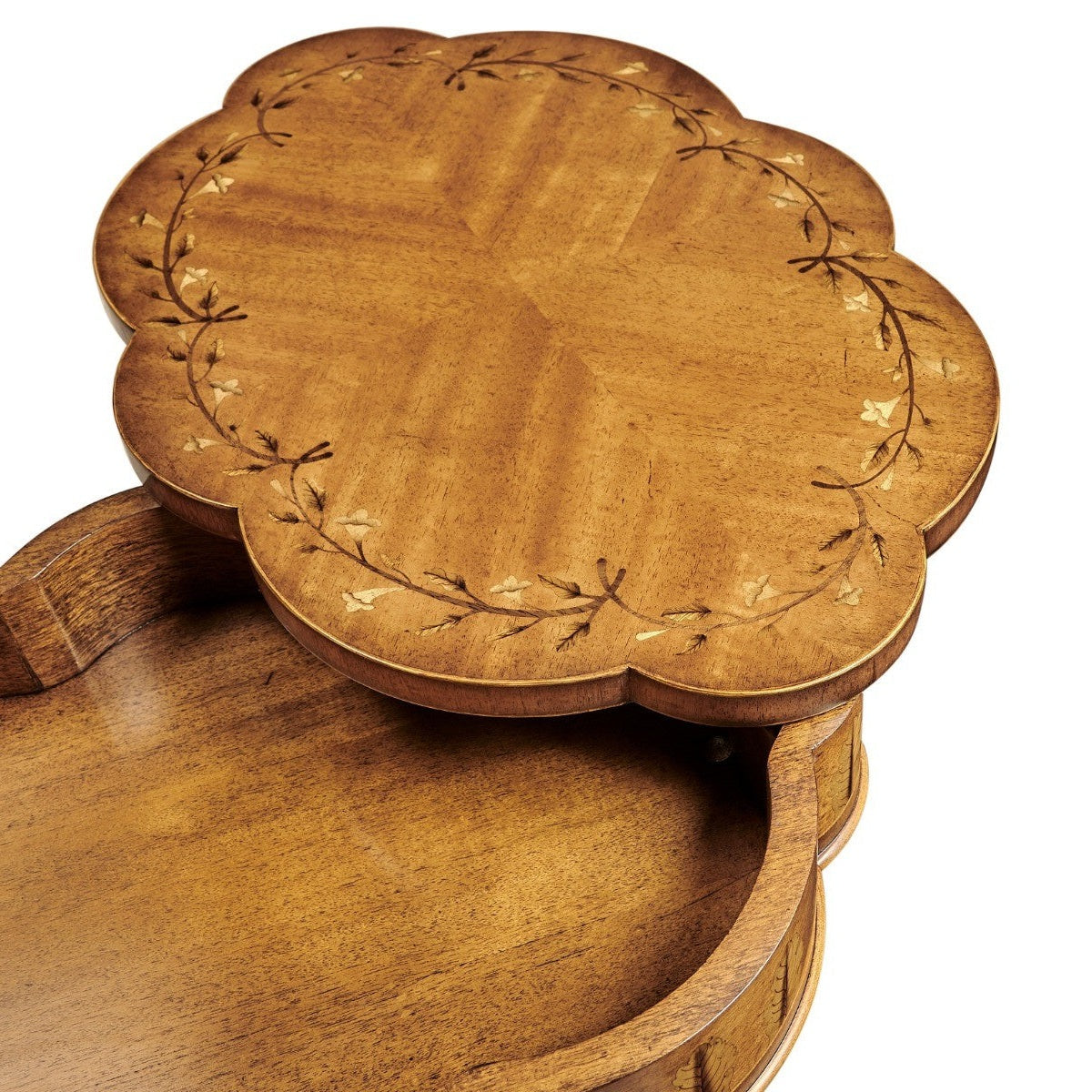 Jonathan Charles Side Table Sheraton Cloud