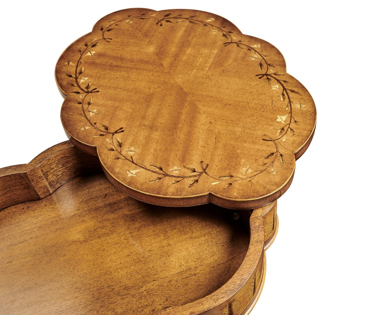 Jonathan Charles Side Table Sheraton Cloud