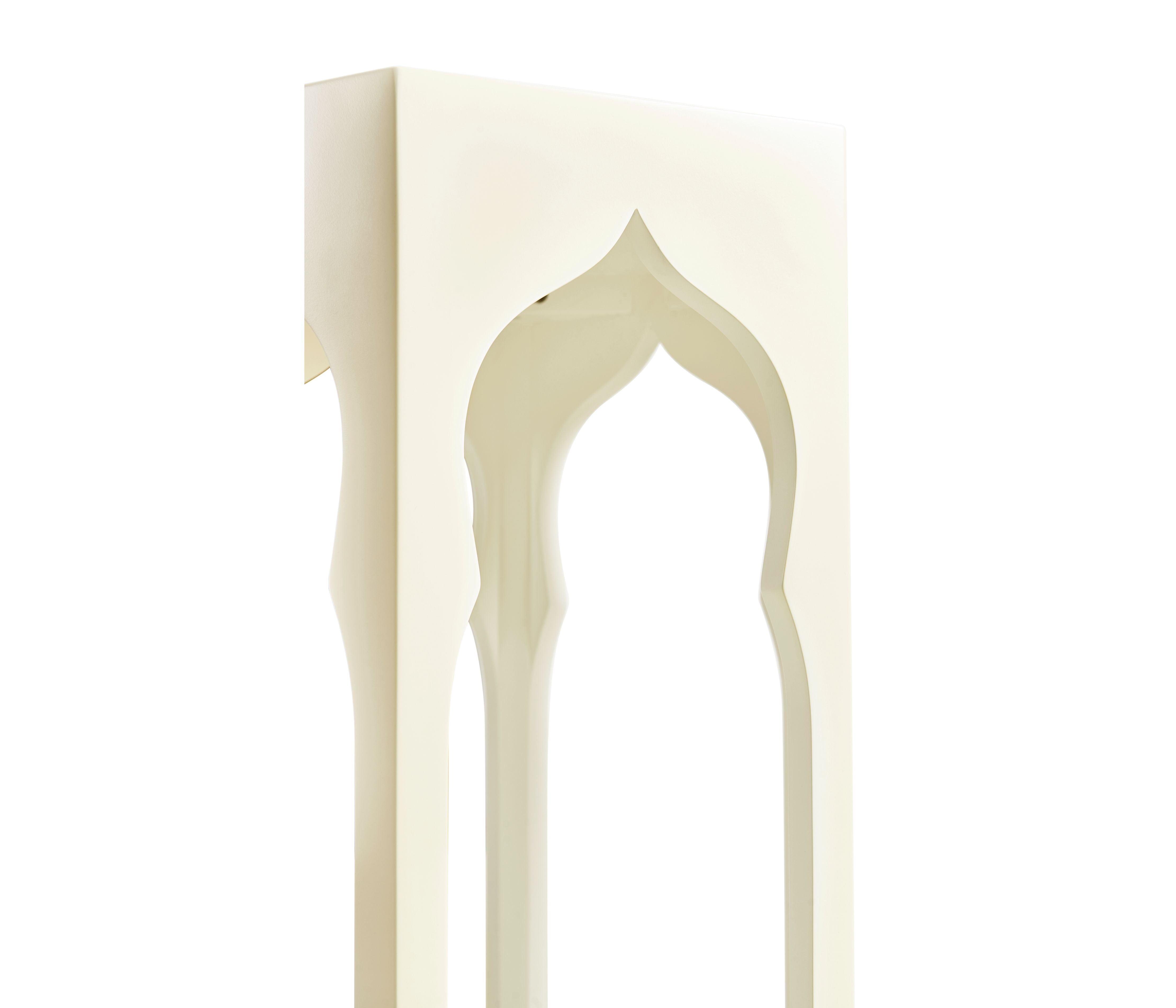 Jonathan Charles Hexagon Lamp Table (Snow White)