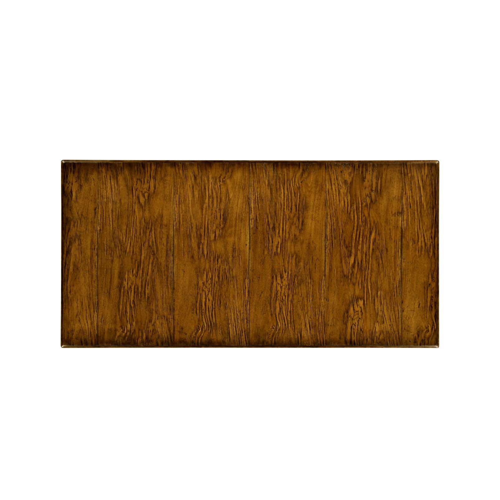 Jonathan Charles Dining Table Rustic with Pedestal Base - Walnut