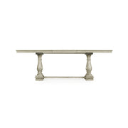 Jonathan Charles Rustic Grey Rectangular Extending Dining Table 180 - 240cm