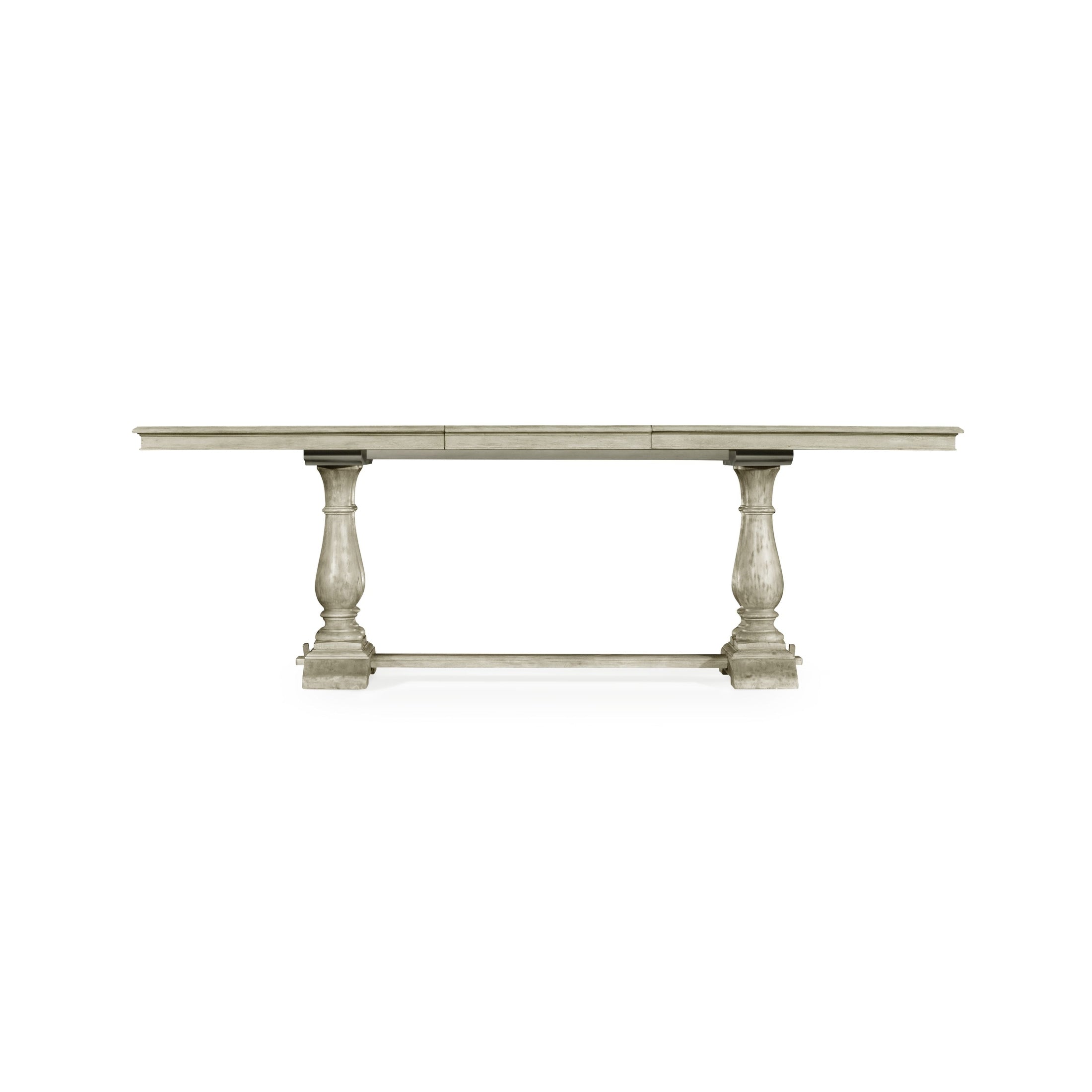 Jonathan Charles Rustic Grey Rectangular Extending Dining Table 180 - 240cm