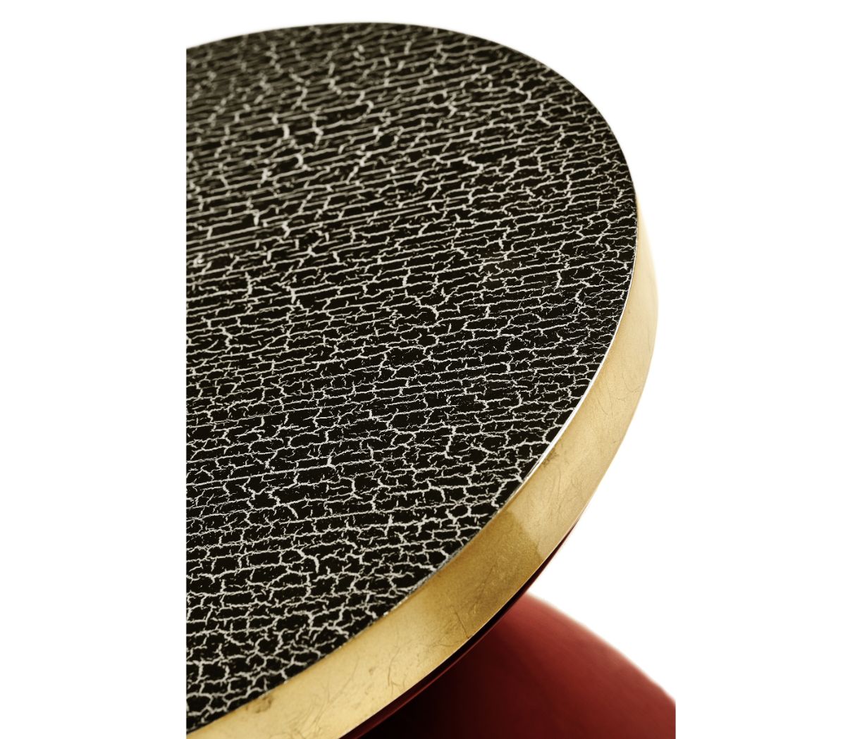 Jonathan Charles Round Wine Table Hourglass - Emperor & Charcoal