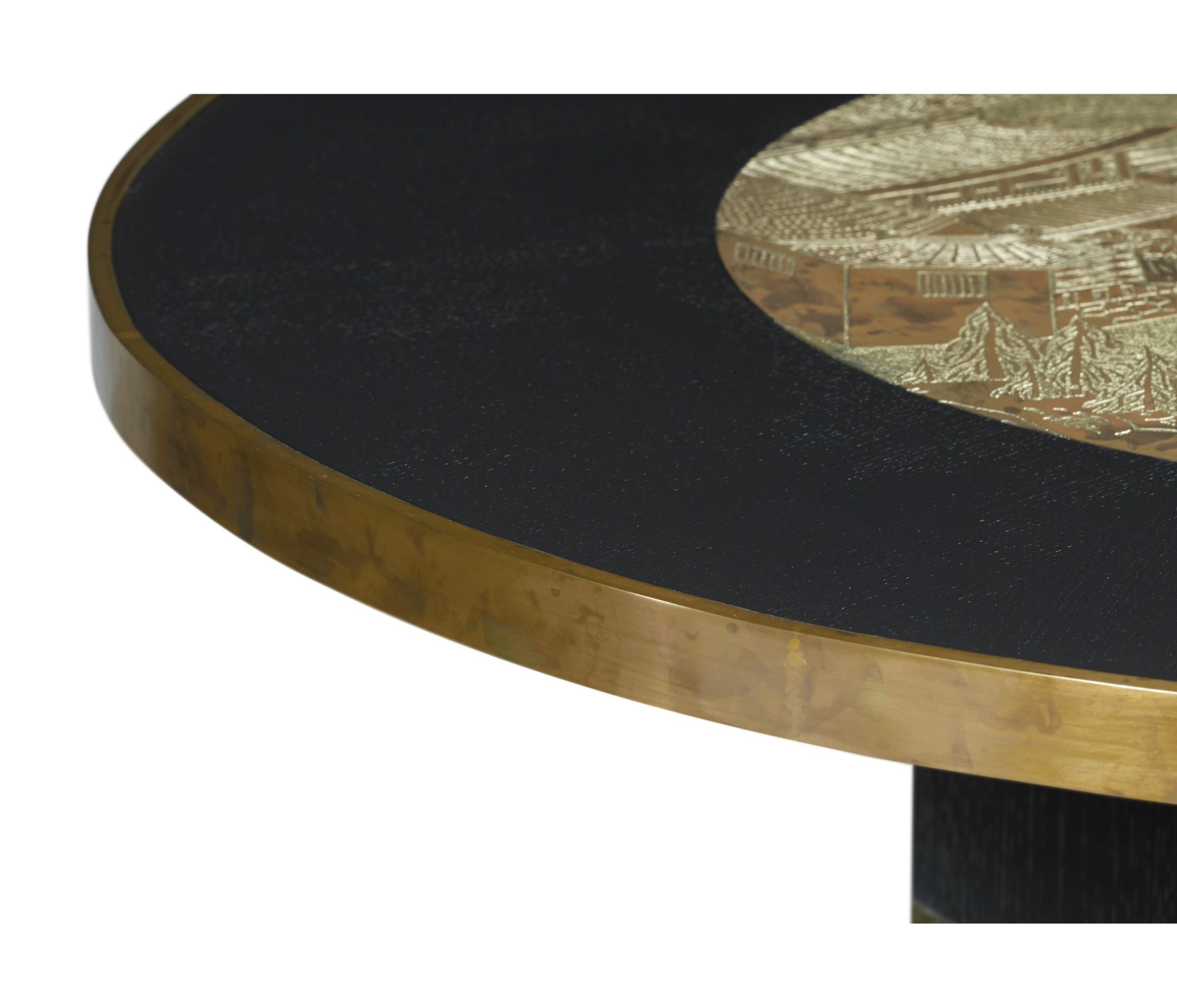 Jonathan Charles Round Centre Table Chinoiserie Style