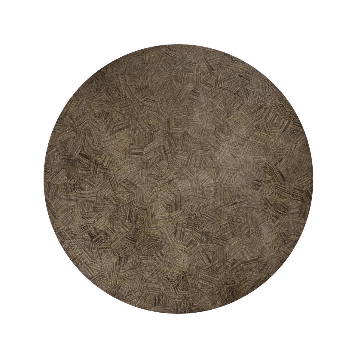 Jonathan Charles Round Dining Table in Grey Eucalyptus - Large