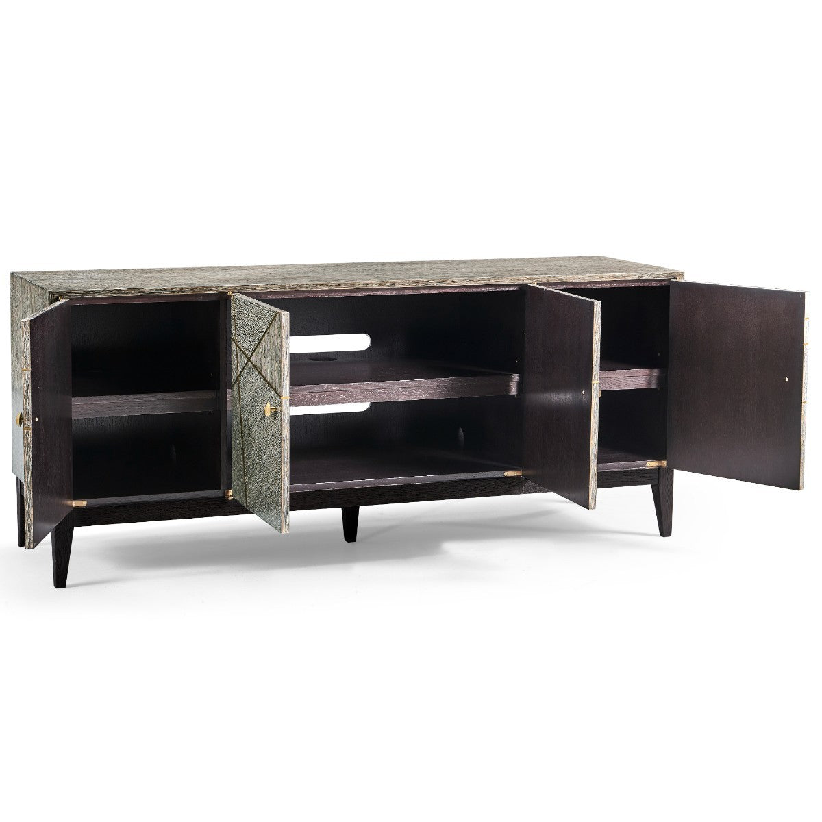 Jonathan Charles Geometric Entertainment Cabinet - Small