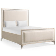 Jonathan Charles Tideline Bone & Linen Upholstered UK King Bed