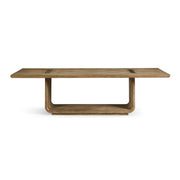Jonathan Charles 274cm Stone Ridge Rectangular Dining Table Light