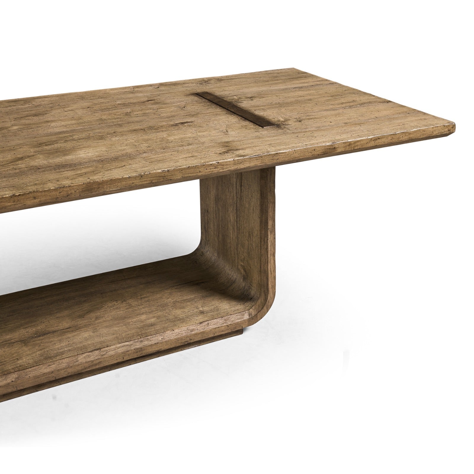 Jonathan Charles 274cm Stone Ridge Rectangular Dining Table Light