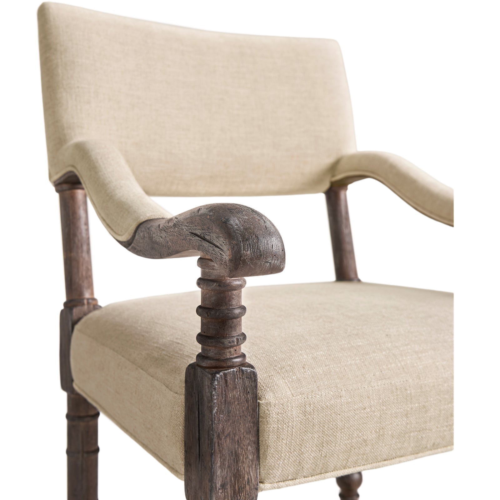 Jonathan Charles Caldera Oscura Upholstered Arm Chair